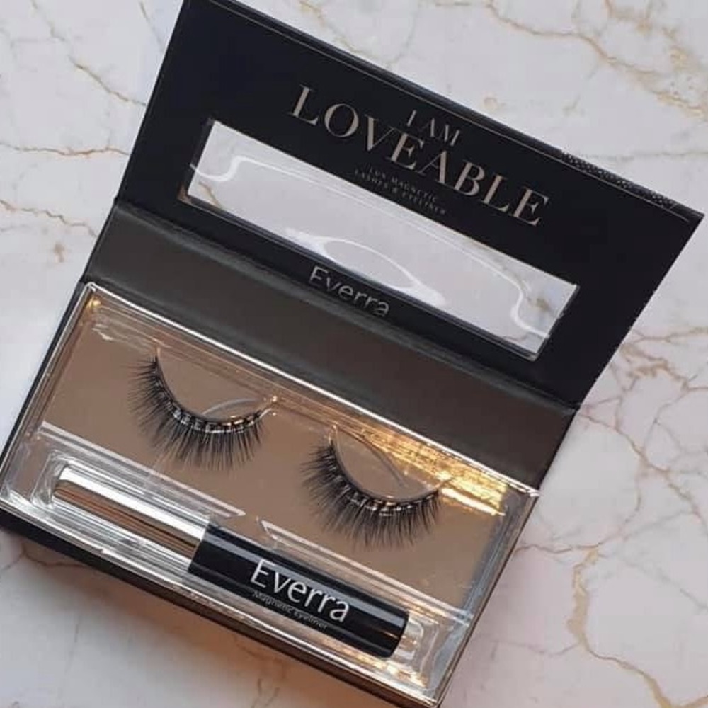 2/$20 EVERRA MAGNETIC 🧲 LASHES “I AM LOVEABLE” - BRAND NEW in the box!
